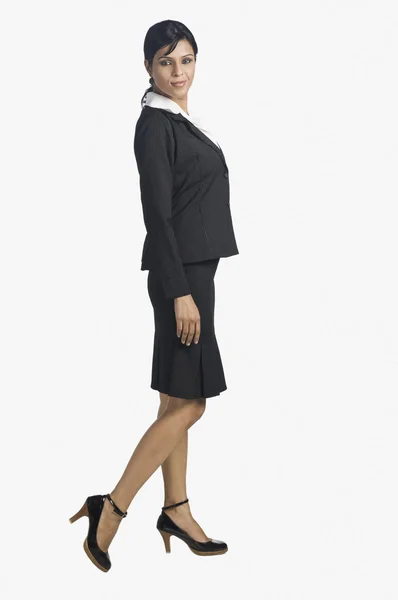 Portret pozowanie businesswoman — Zdjęcie stockowe