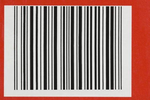 Close-up of a bar code — Stock Photo, Image