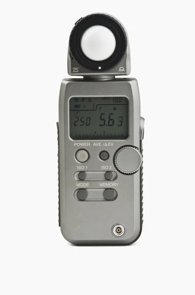 Close-up of an exposure meter — Stock Photo, Image