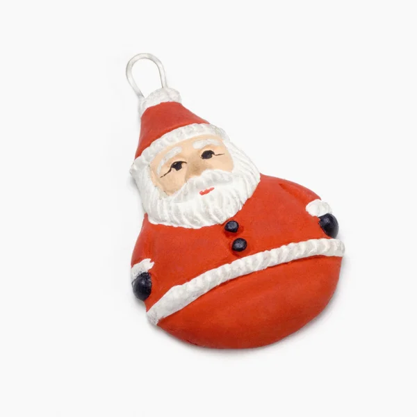 Santa claus beeldje — Stockfoto