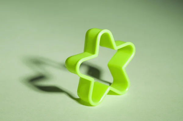 Star shaped cookie cutter — Stock Photo, Image