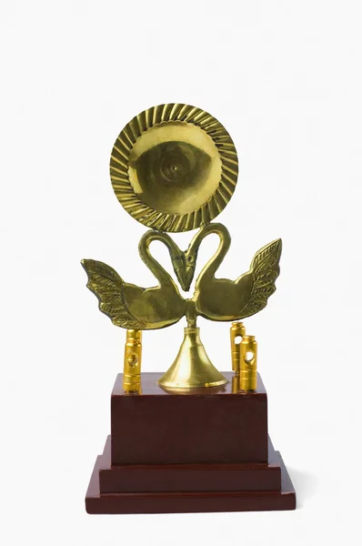 Trophy on white background — Stock Photo, Image