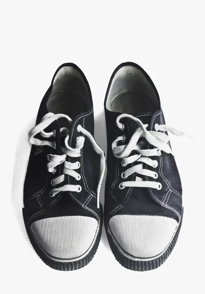 キャンバスの靴のペア — ストック写真