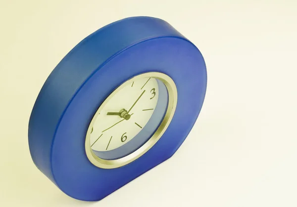 Reloj azul — Foto de Stock