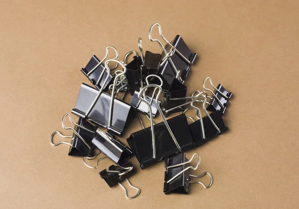 Binder clips — Stock Photo, Image