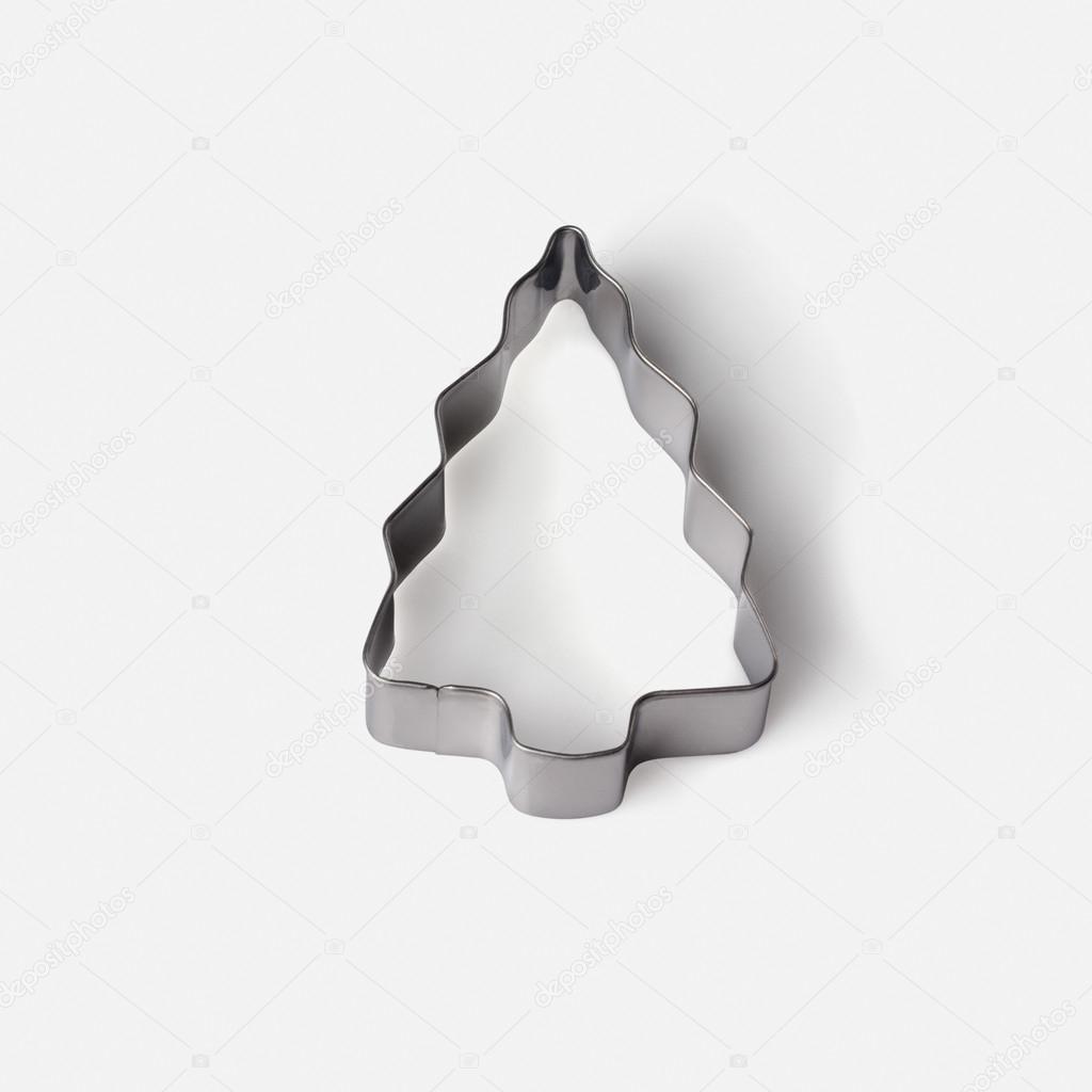 Tree shaped cookie cutter
