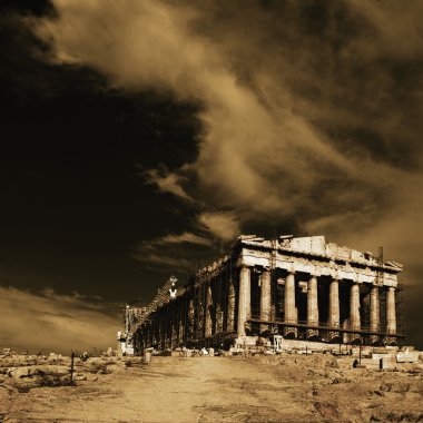 yenileme, parthenon altında Antik tapınak