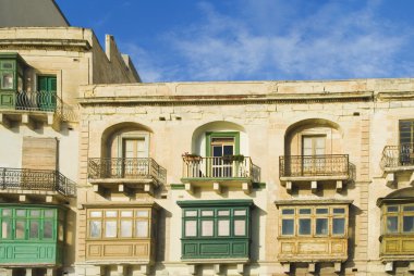 Windows, bir bina, valetta