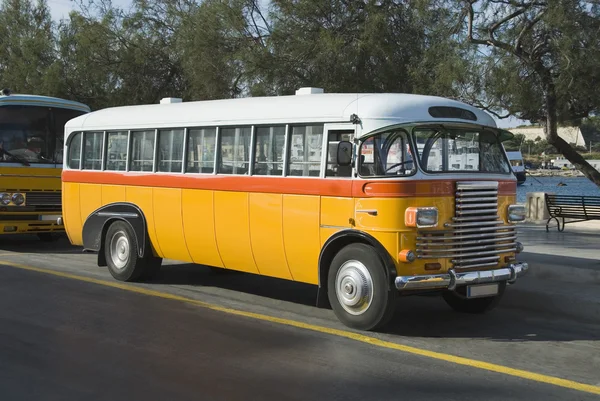 Otobüslerde yol — Stok fotoğraf