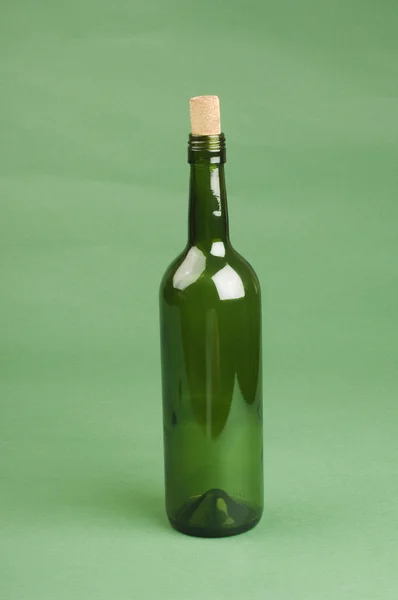 Empty wine bottle — Stock Photo, Image