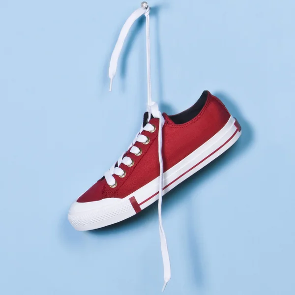 Canvas shoe — Stock Photo, Image