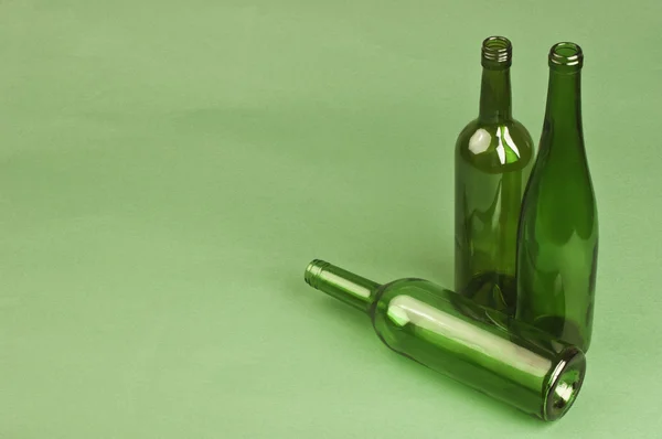 Пустые бутылки — стоковое фото