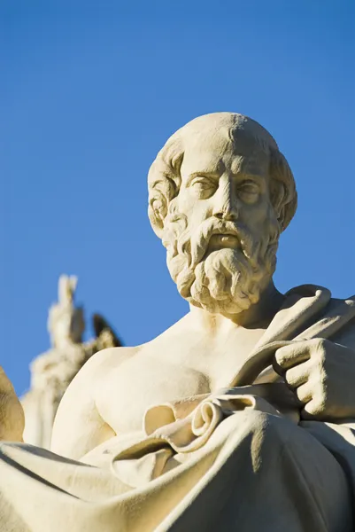 Статуя Афіни академії — стокове фото