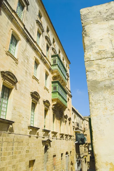 Buildings in Valletta, Malta — Stock Photo, Image
