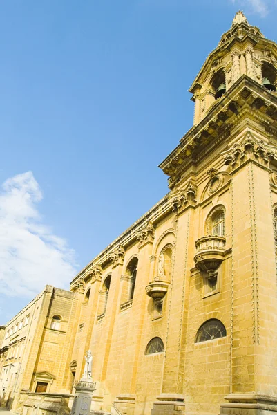 Kilise, valletta, malta — Stok fotoğraf