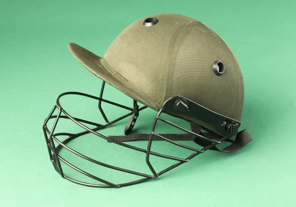 Cricket helmet — Stock Photo, Image
