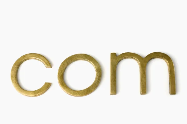 Com symbol — Stock Photo, Image