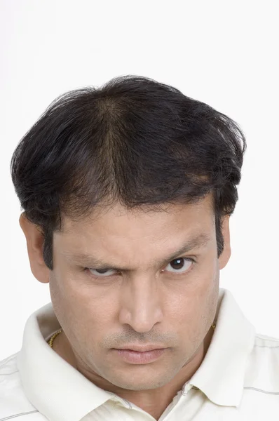 Man looking angry — Stock Photo, Image