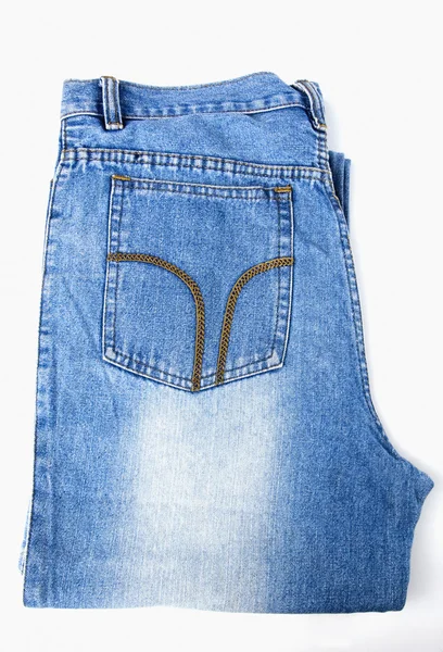 Jeans piegati — Foto Stock