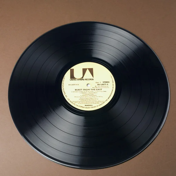 蓄音機レコード — ストック写真