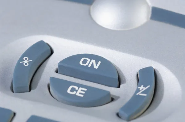 Buttons of a calculator — Stock Photo, Image