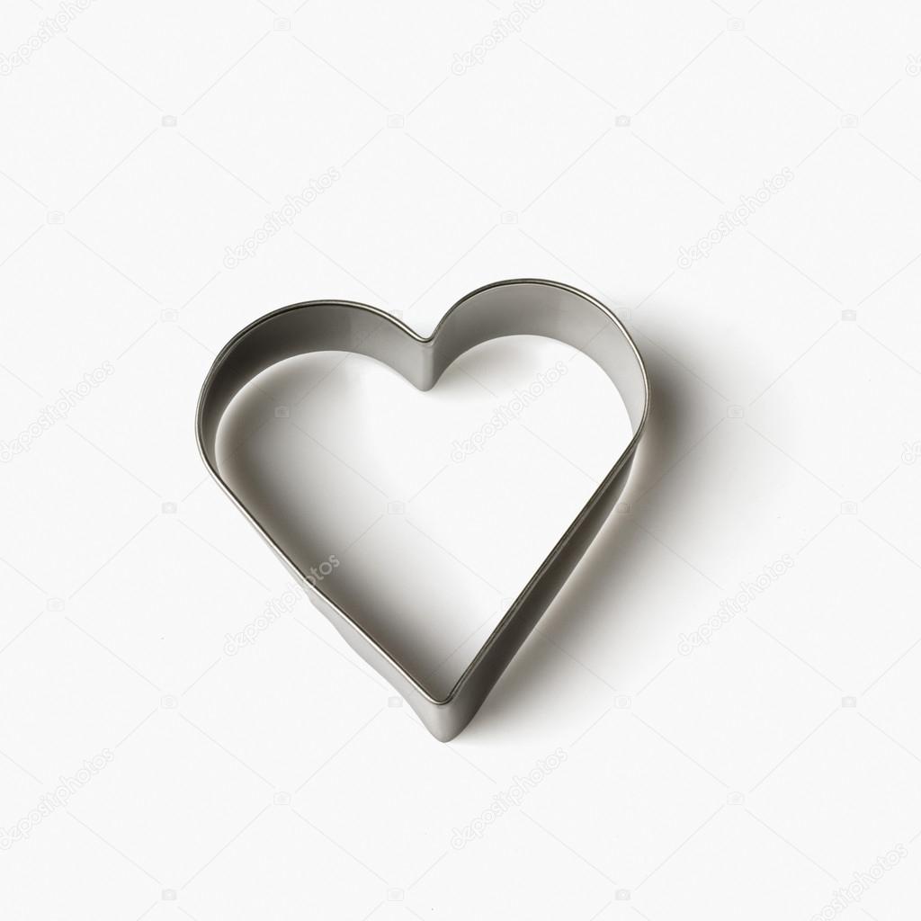 Heart shaped pastry cutter