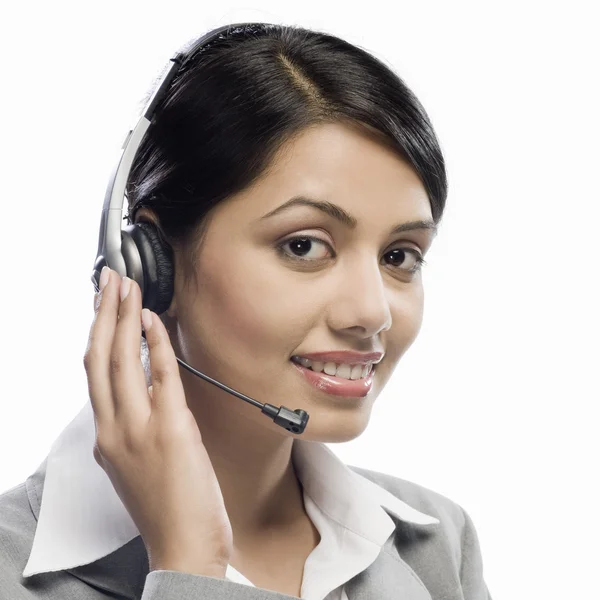 Customer care executive — Stock Photo, Image