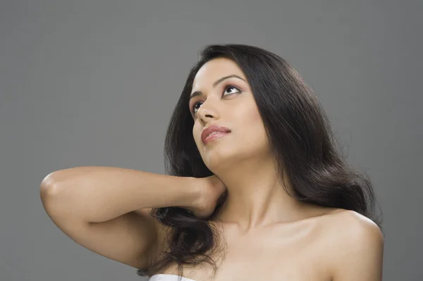 Young woman thinking — Stock Photo, Image