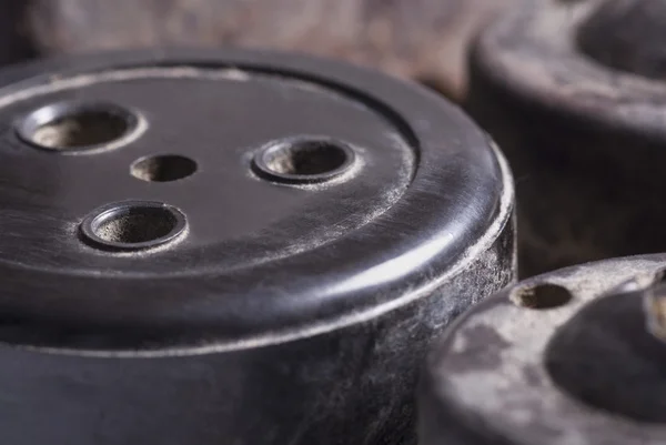 Old light switches and sockets — Stock Photo, Image