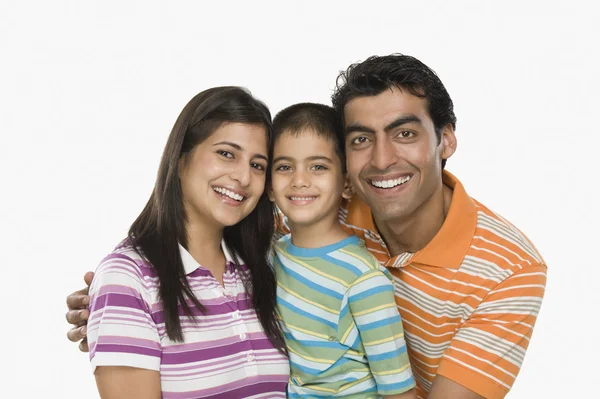 Família Sorrindo — Fotografia de Stock