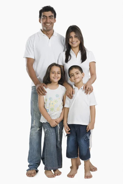 Family smiling — Stock Photo, Image