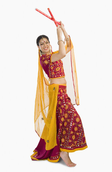 Woman in lehenga choli