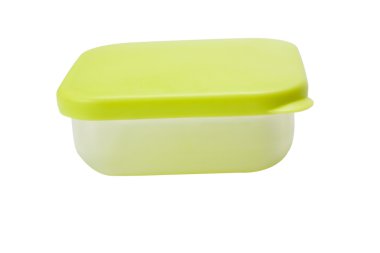 플라스틱 컨테이너의 클로즈업