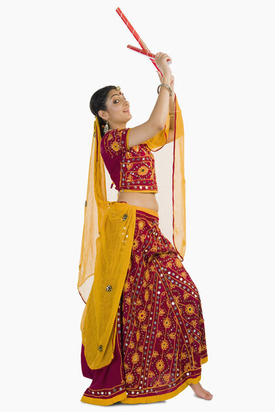 Woman in lehenga choli