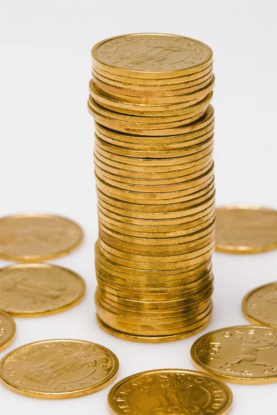 Gold coins — Stock Photo, Image