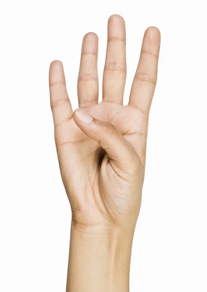Hand gesturing — Stock Photo, Image
