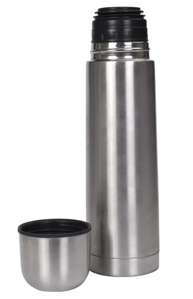 Close-up of an insulated drink flask — Stock Photo, Image