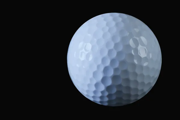 Egy golflabda közelsége — Stock Fotó