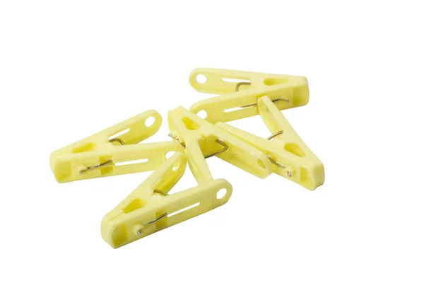 Close-up of clothespins — Stock Photo, Image