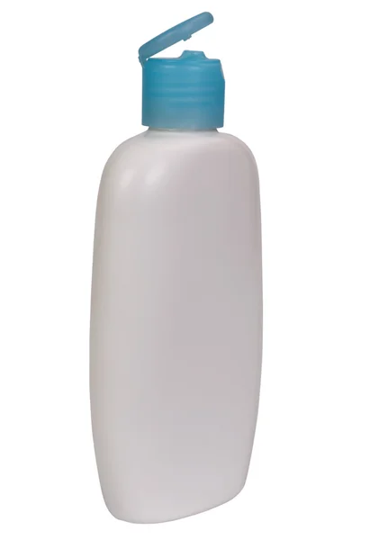 Close-up of a moisturizer bottle — Stock Photo, Image