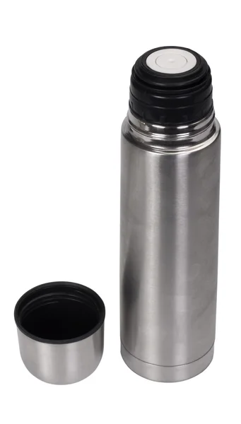 Close-up of an insulated drink flask — Stock Photo, Image