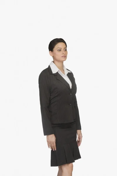 Businesswoman looking serious — Stock Photo, Image