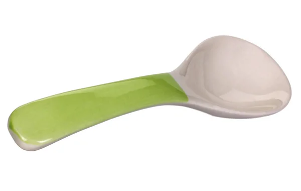Close-up of a soup spoon — Stock Photo, Image
