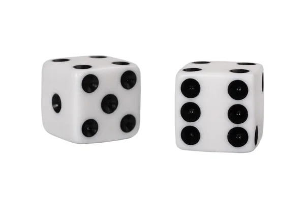 Close-up of two dices — Stock Photo, Image