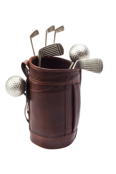 Close-up of a golf bar set — Stock Photo, Image