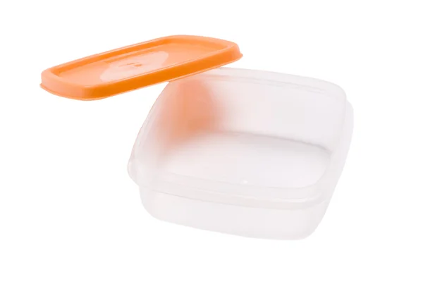 Close-up of a plastic container — Stock Photo, Image