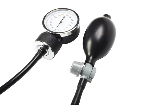 Close-up of a blood pressure gauge — Stock Photo, Image