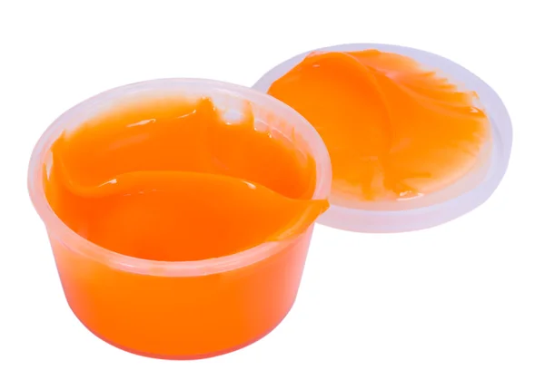Close-up of a jar of marmalade — Stock Photo, Image