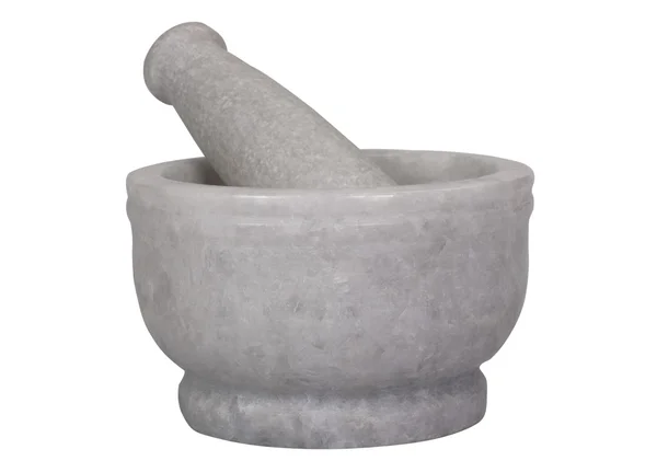 Close-up of a mortar and pestle — Stock Photo, Image