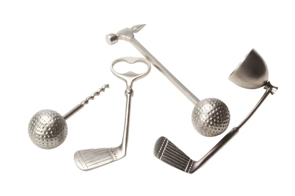 Close-Up golf bar set — Stok fotoğraf